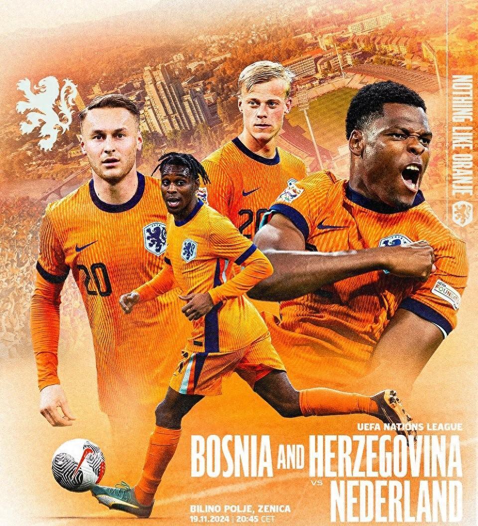 荷兰主场惨败，丹麦一步之遥晋级欧锦赛