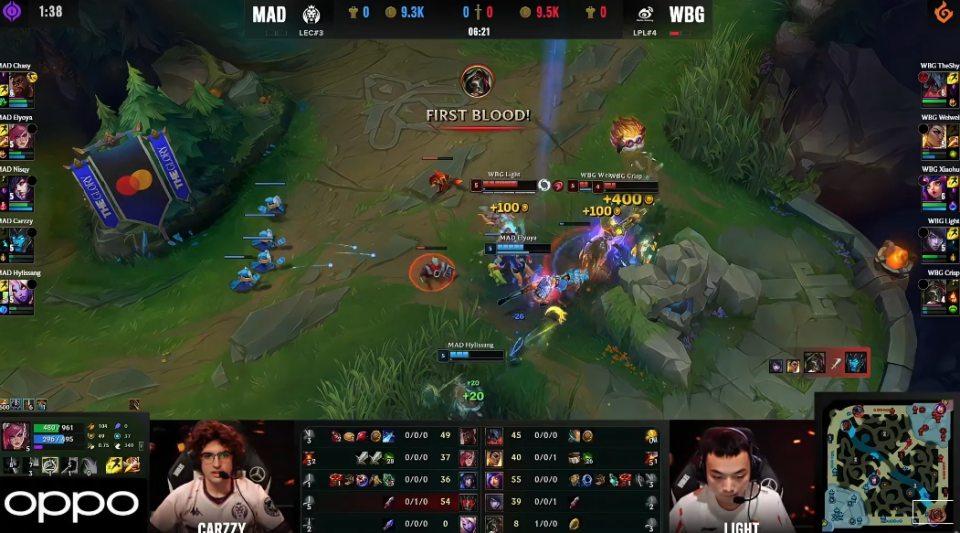 TheShy关键节点赛事规则更新,MAD带队取胜!